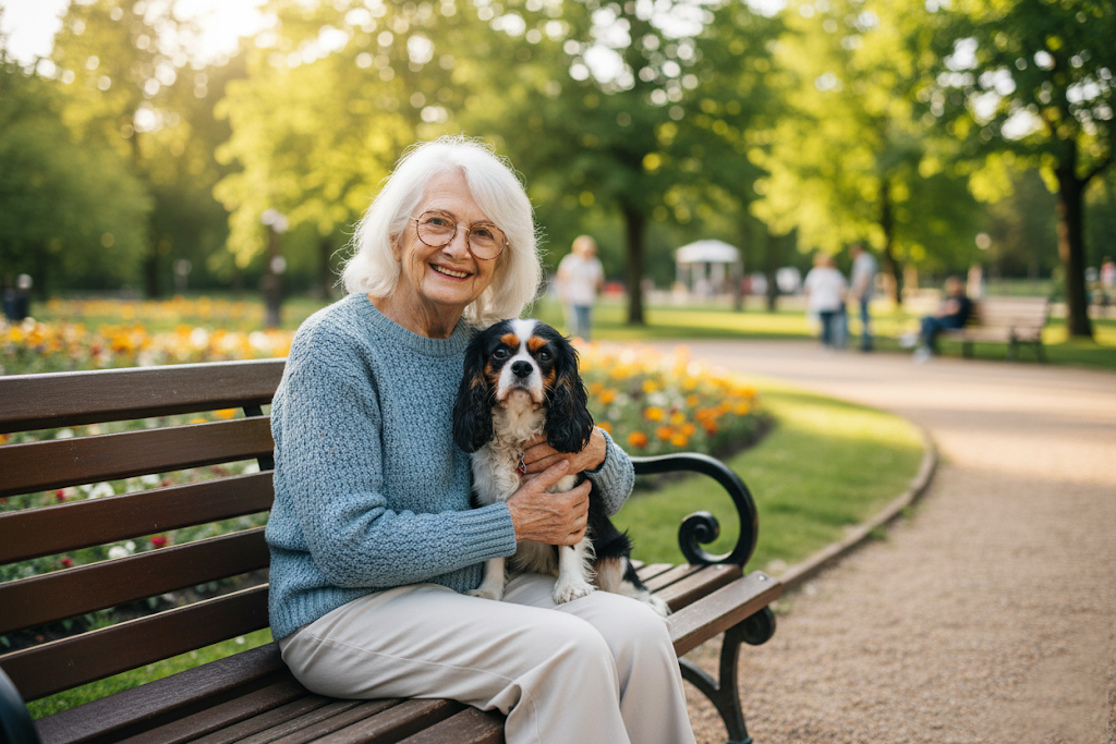 Senior et animaux de compagnie