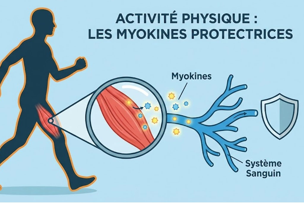 Bonne nouvelle : 10 minutes d'activité physique suffisent à libérer des myokines, des molécules capables de freiner les cellules cancéreuses. Découvrez comment transformer votre sang en allié santé sans forcer.