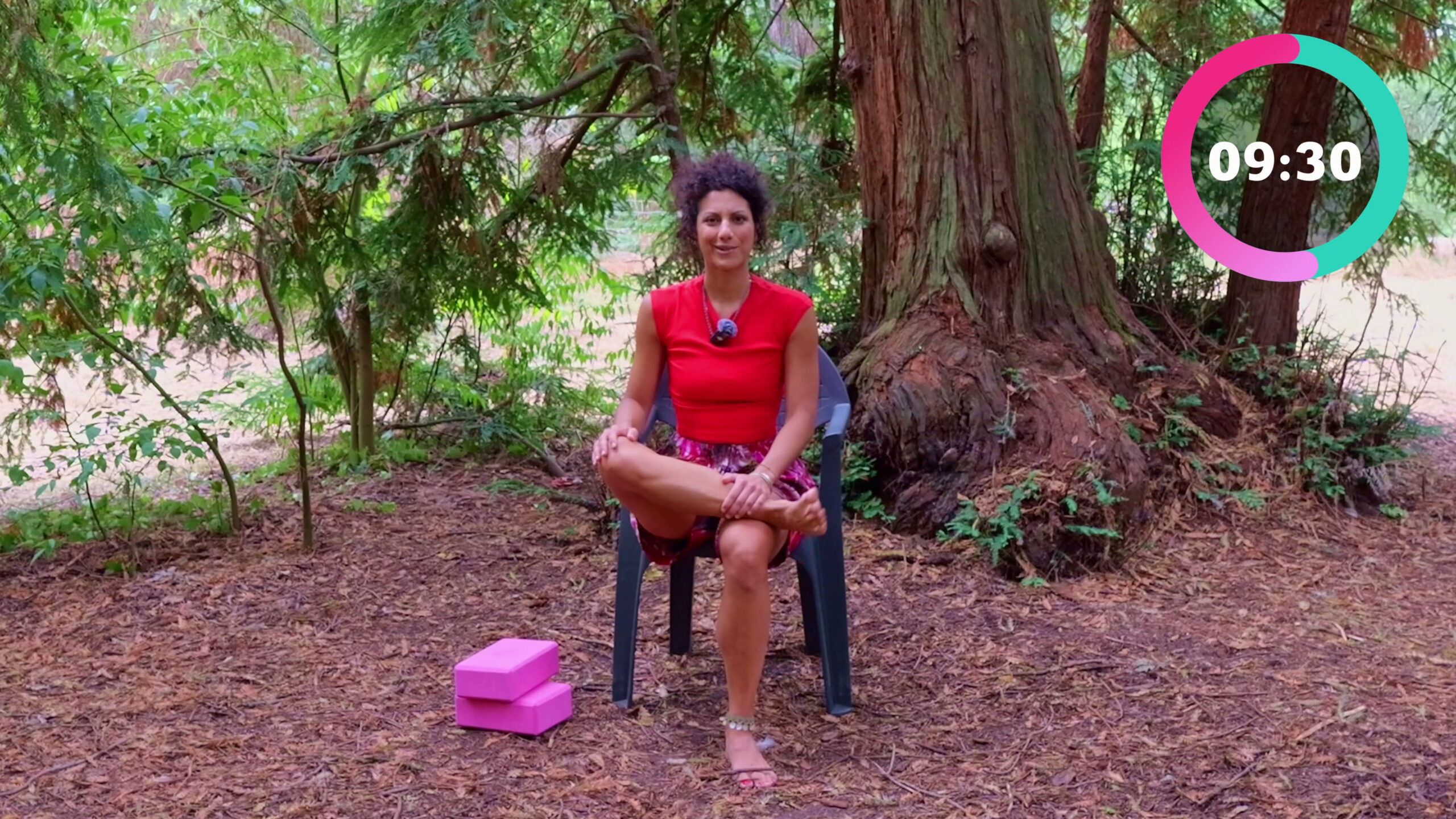 Yoga sur chaise pour éviter les chutes